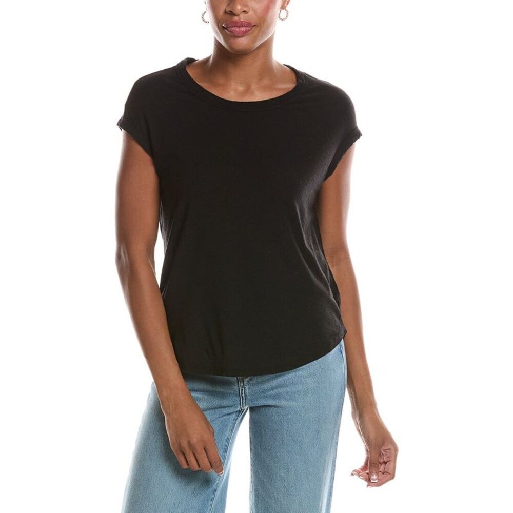 James Perse Womens Circular Shell Top